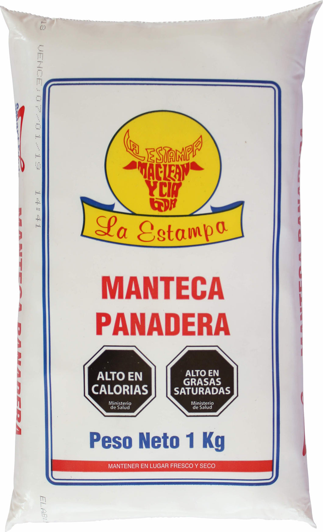 Manteca Panadera LA ESTAMPA - Caja 20x1 Kg